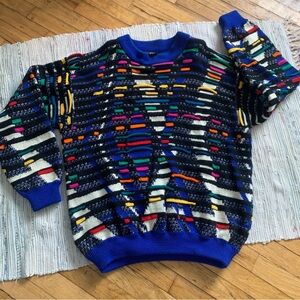 Vintage COOGI Australia 3D Knit Sweater 90’s 100% wool